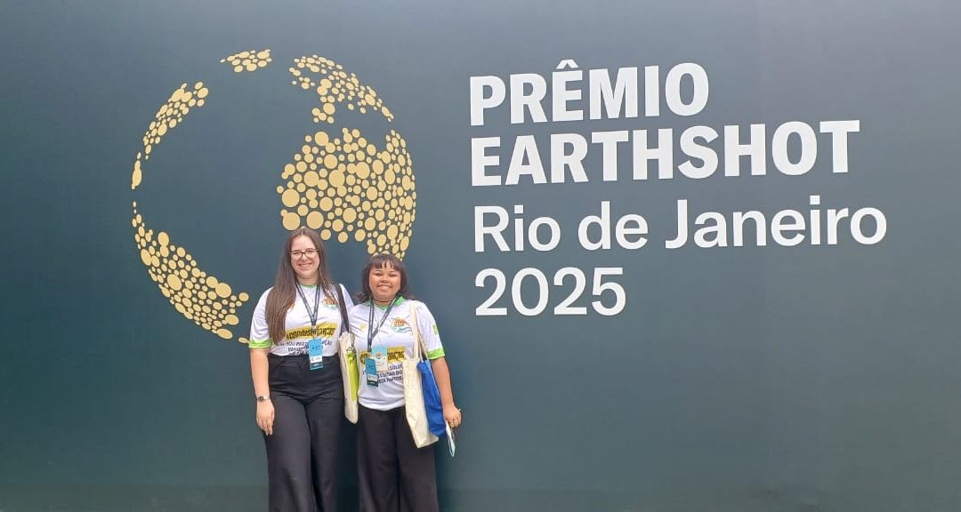 Estudantes participam do The Earthshot Prize, evento internacional sobre sustentabilidade