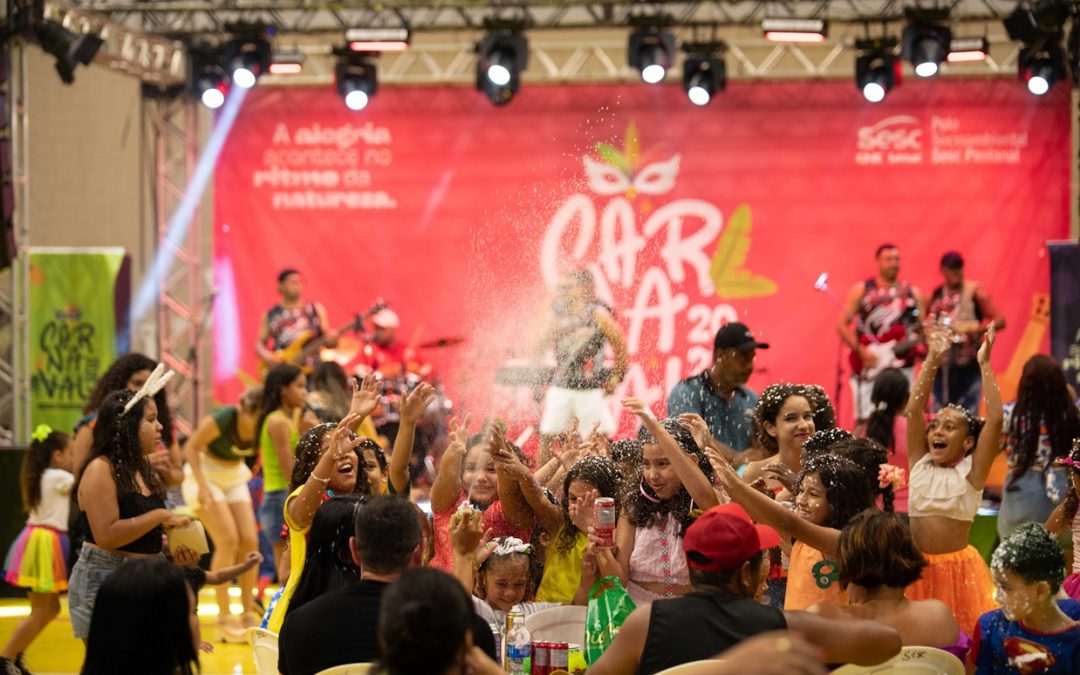 Poconé tem Matinê de Carnaval, oficinas, cursos e esporte em fevereiro