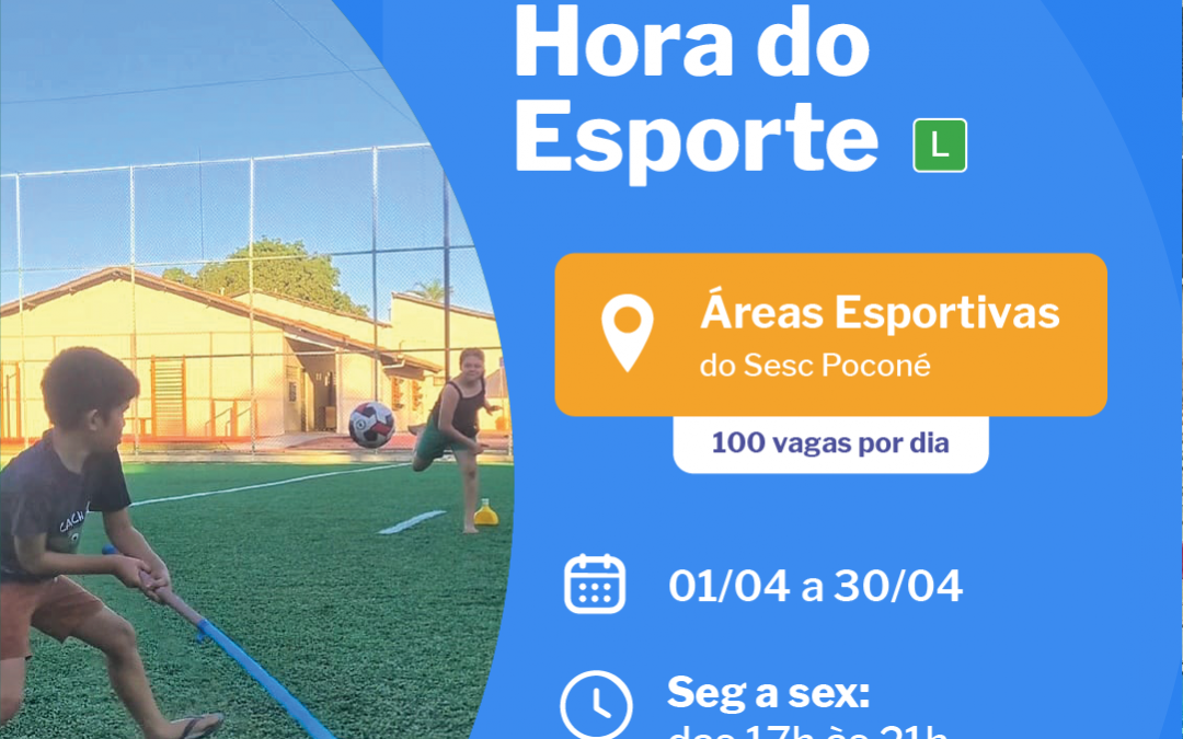 Atividades – Hora do Esporte