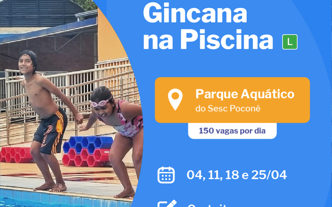 Atividades – Gincana na Piscina