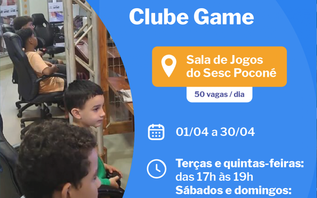 Atividades – Clube Game