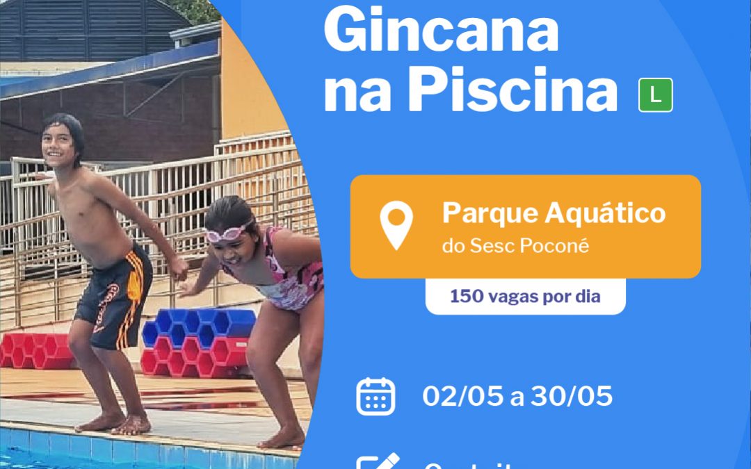 Atividades – Gincana na Piscina
