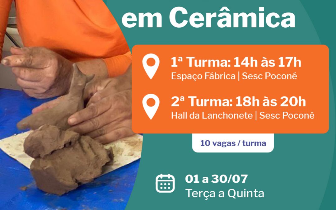 Vivência em Cerâmica