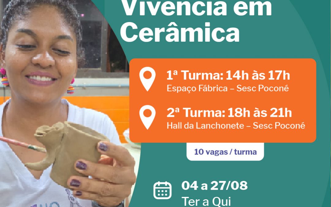 Vivência em Cerâmica