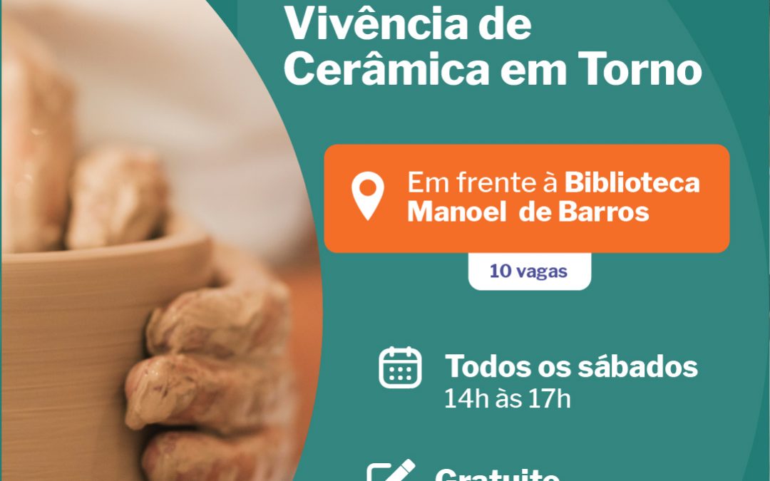 Vivência de Cerâmica em Torno