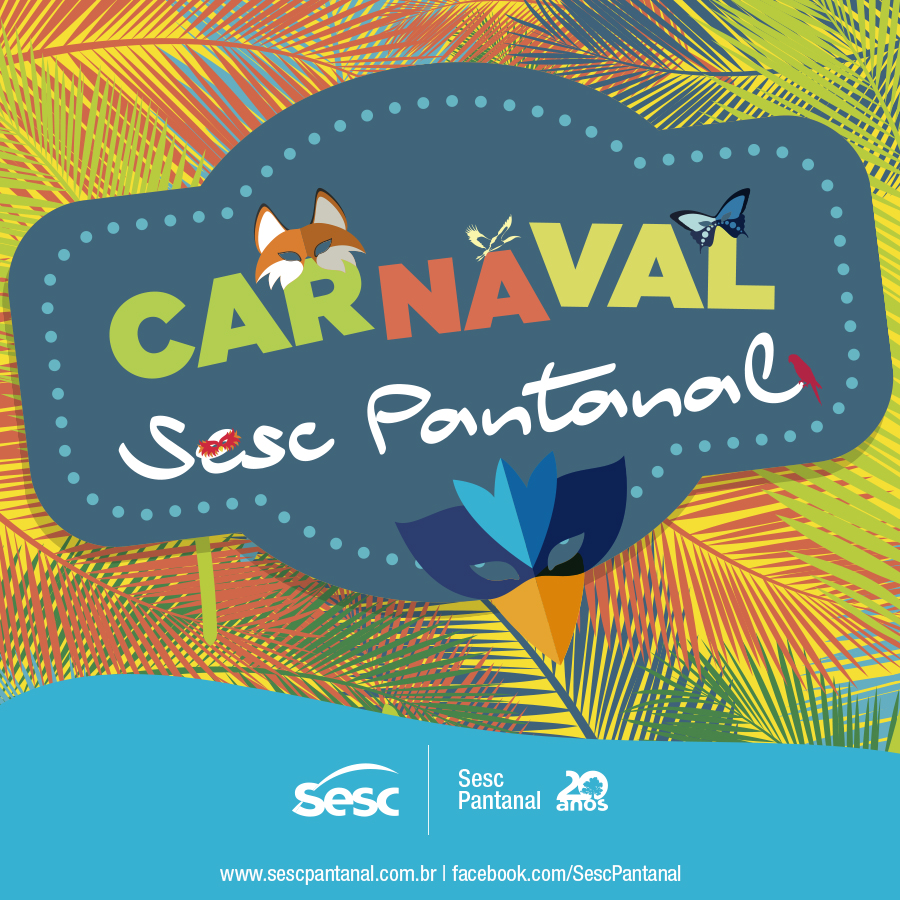 Carnaval é no Sesc Poconé!