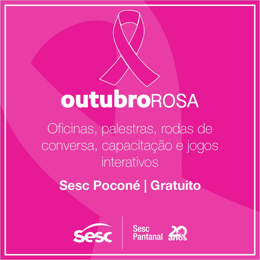 Sesc Poconé leva informação e saúde à comunidade