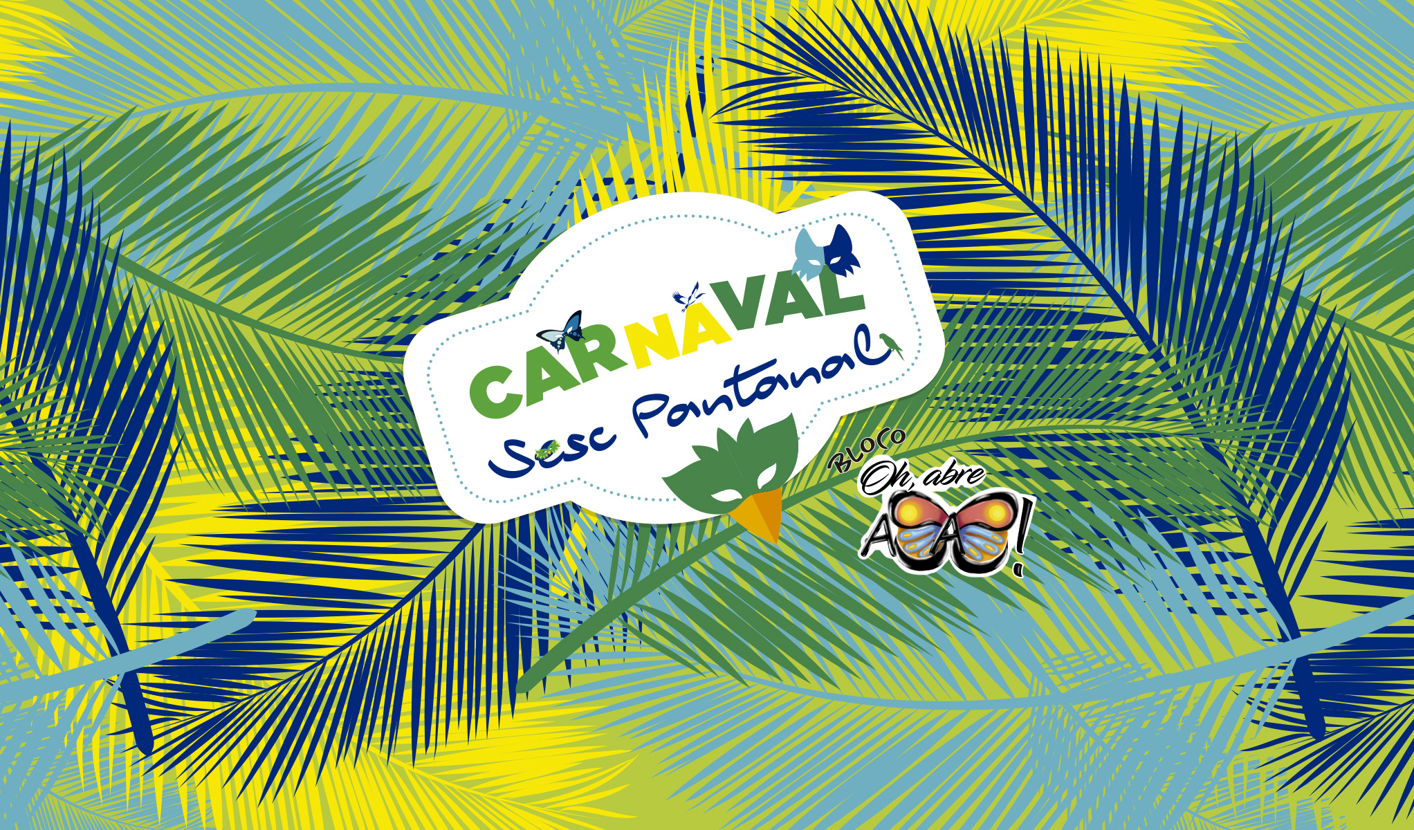 Caia na folia com o Sesc Poconé