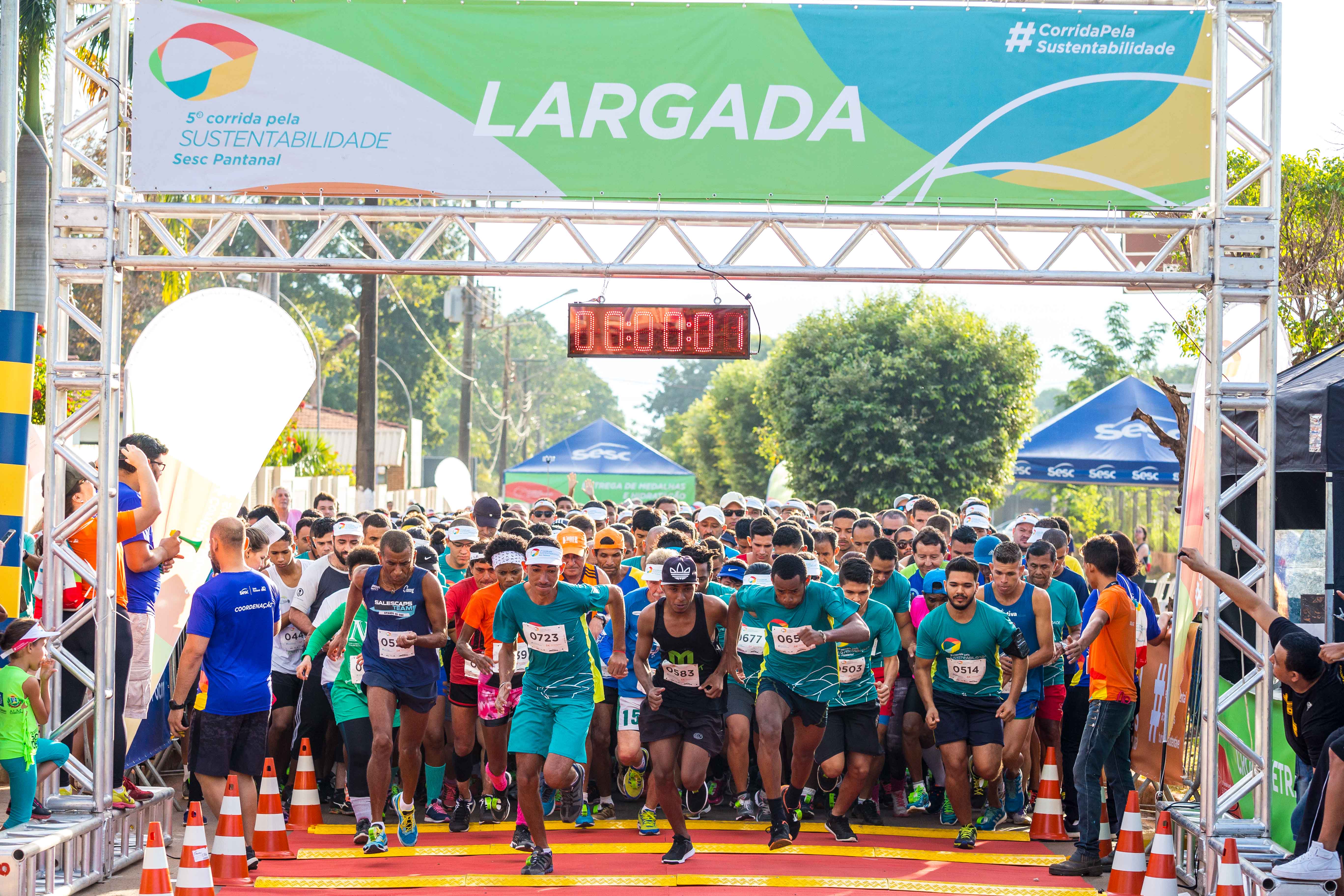Circuito Sesc de Corrida chega a etapa Pantanal