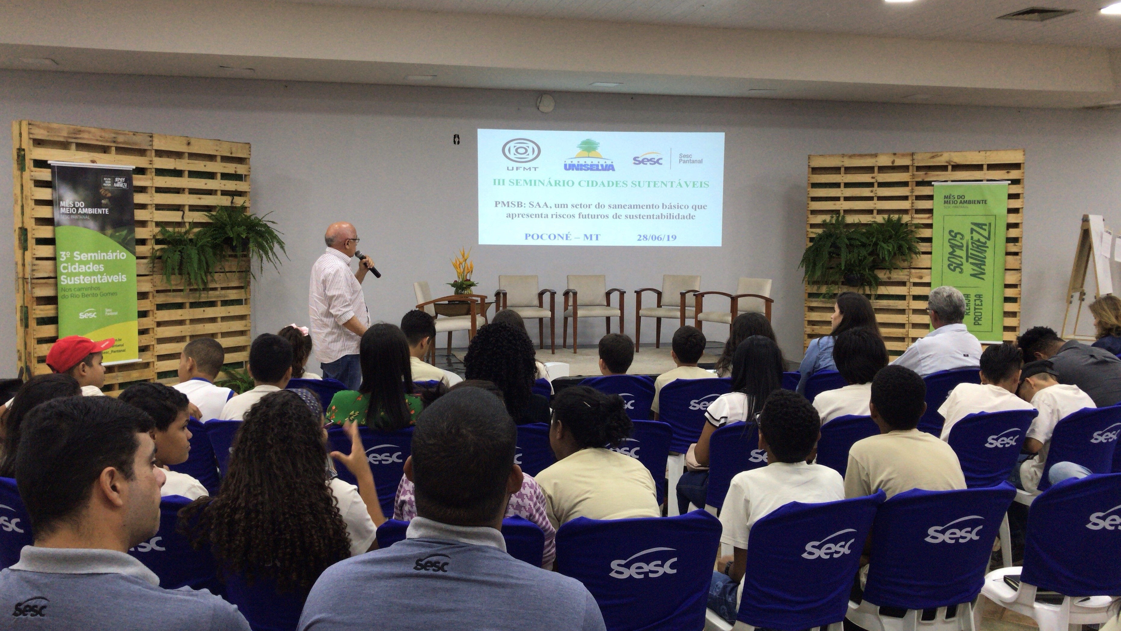 Seminário alerta para possibilidade de desabastecimento em Poconé