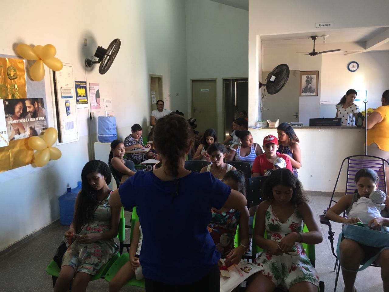 Agosto Dourado em Poconé incentiva amamentação com oficina e rodas de conversa