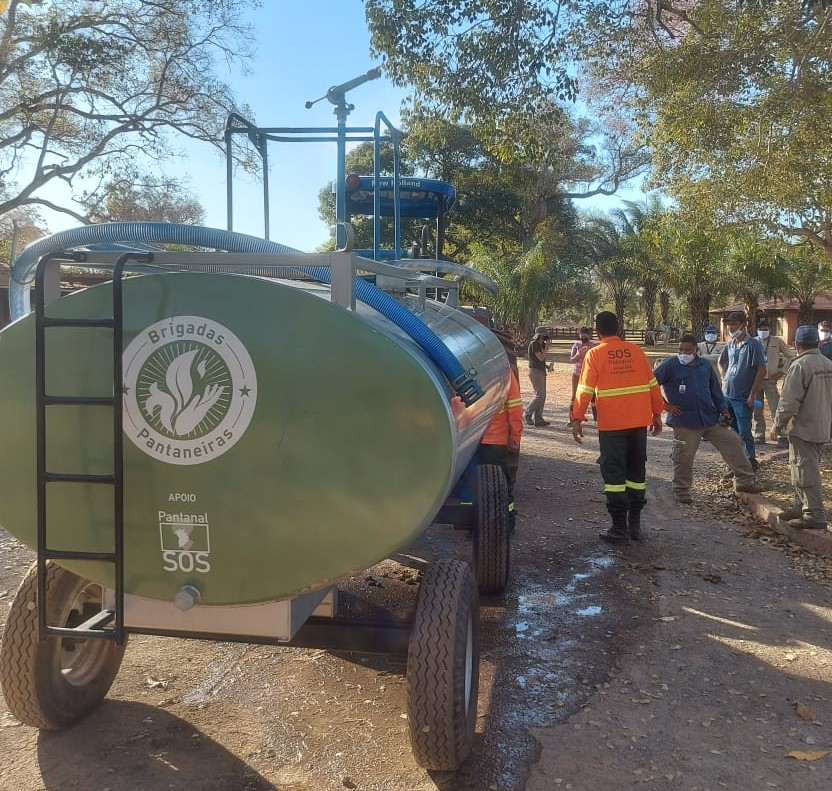 Sesc Pantanal capacita 100 brigadistas para atuação na temporada da seca