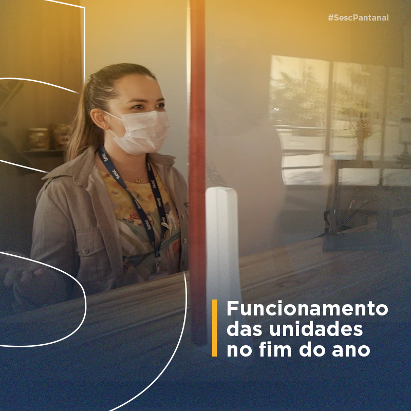Funcionamento das unidades no fim do ano