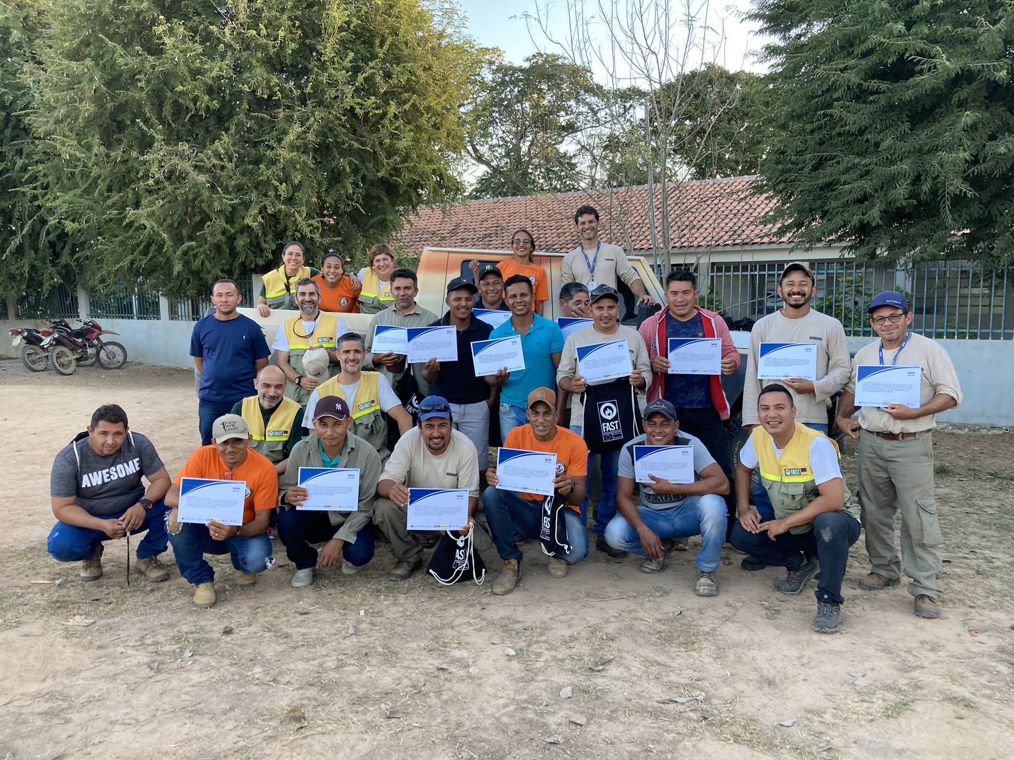 Comunidades pantaneiras recebem brigadistas do Governo da Espanha para intercâmbio sobre prevenção e combate a incêndios florestais
