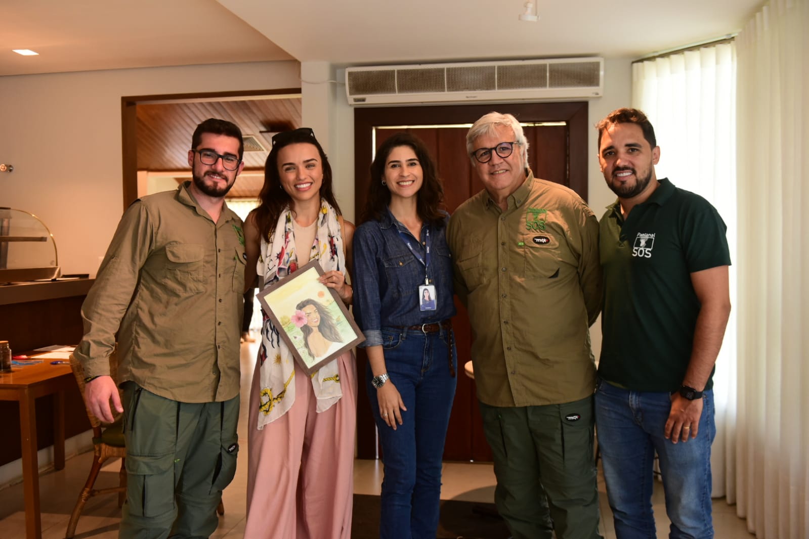 Rafa Kalimann conhece projetos de conservação colaborativa e de combate a incêndios no Pantanal