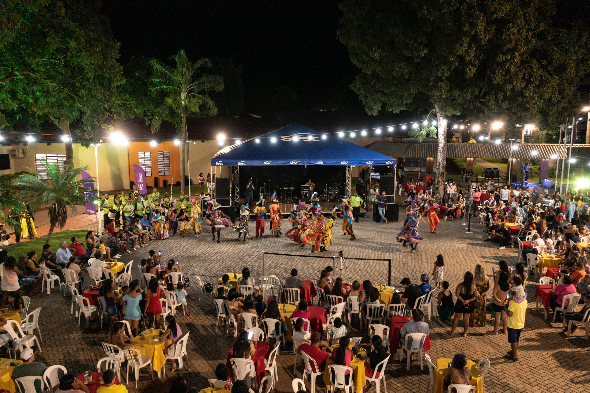 Noite Cultural Pantaneira tem entrada gratuita e show dos Mascarados de Poconé nesta terça (30)
