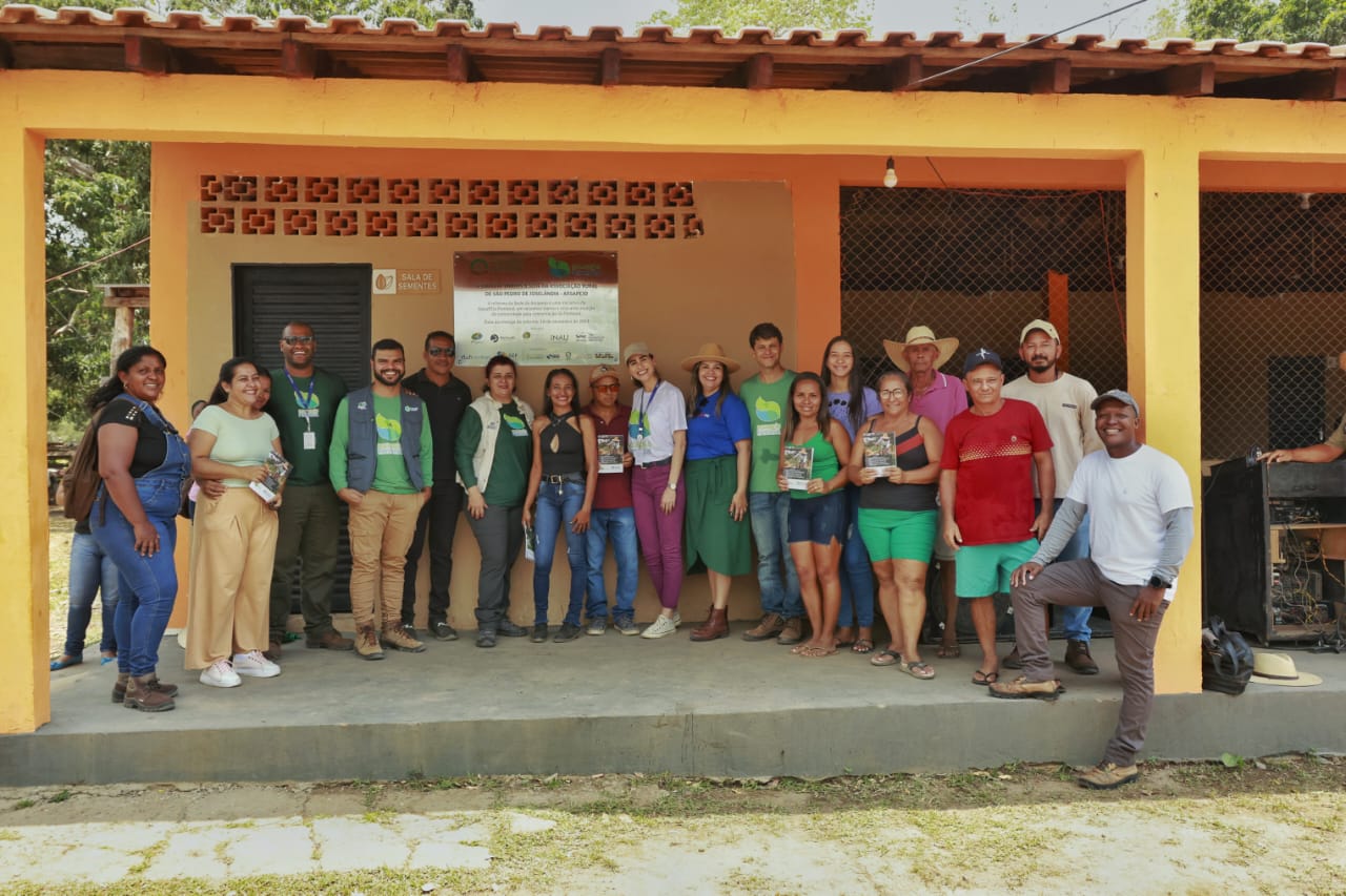 Área do viveiro criado para restauração do Pantanal é revitalizada para capacitar comunidade