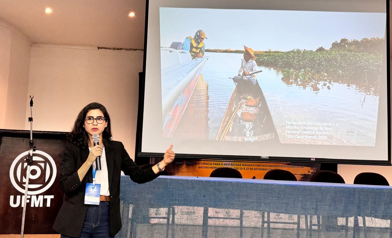 Sesc Pantanal participa de discussão sobre enfrentamento da escassez hídrica em Mato Grosso