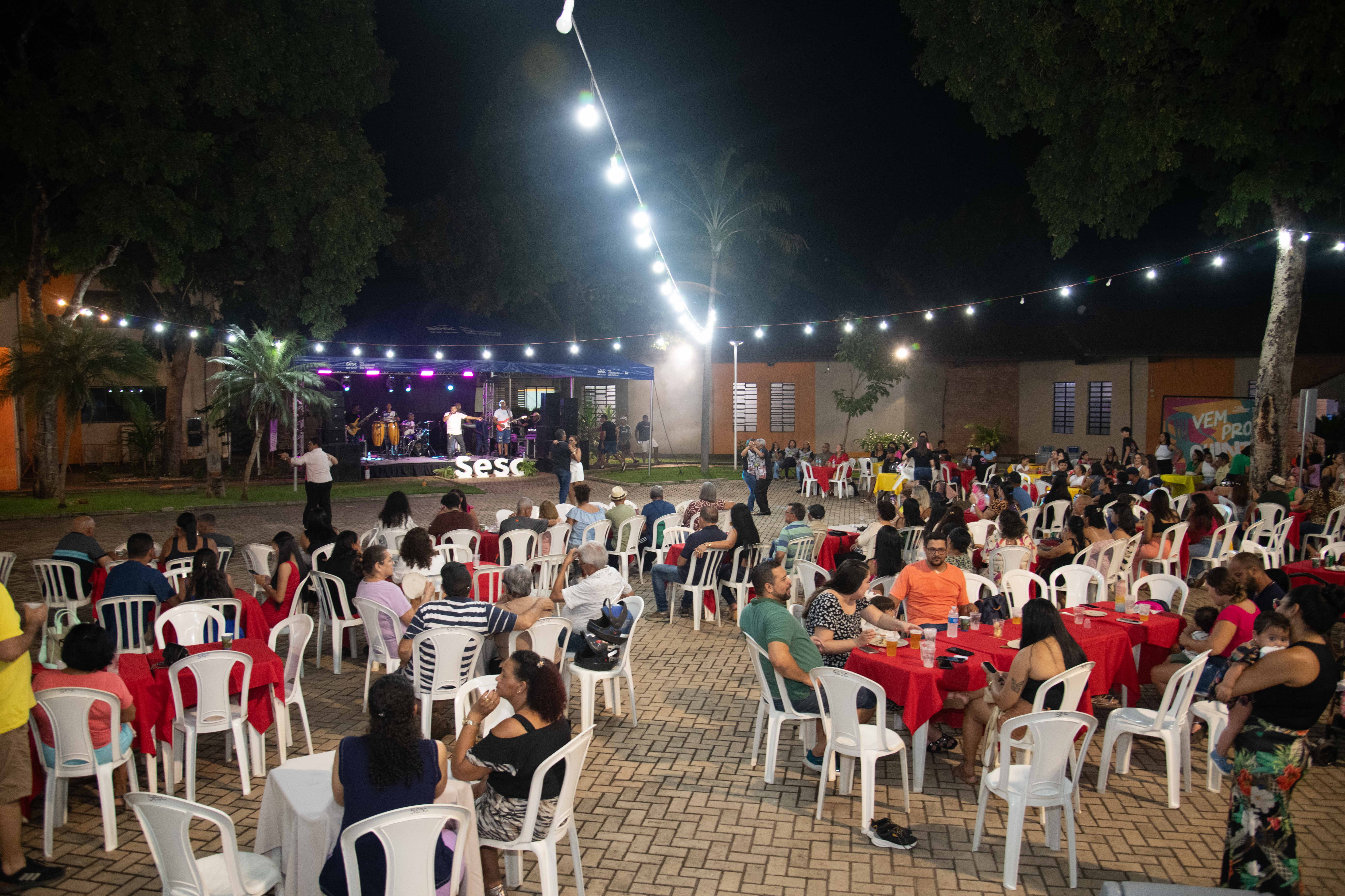 Quintal do Sesc Poconé traz música, cultura e sabores nesta sexta (8)